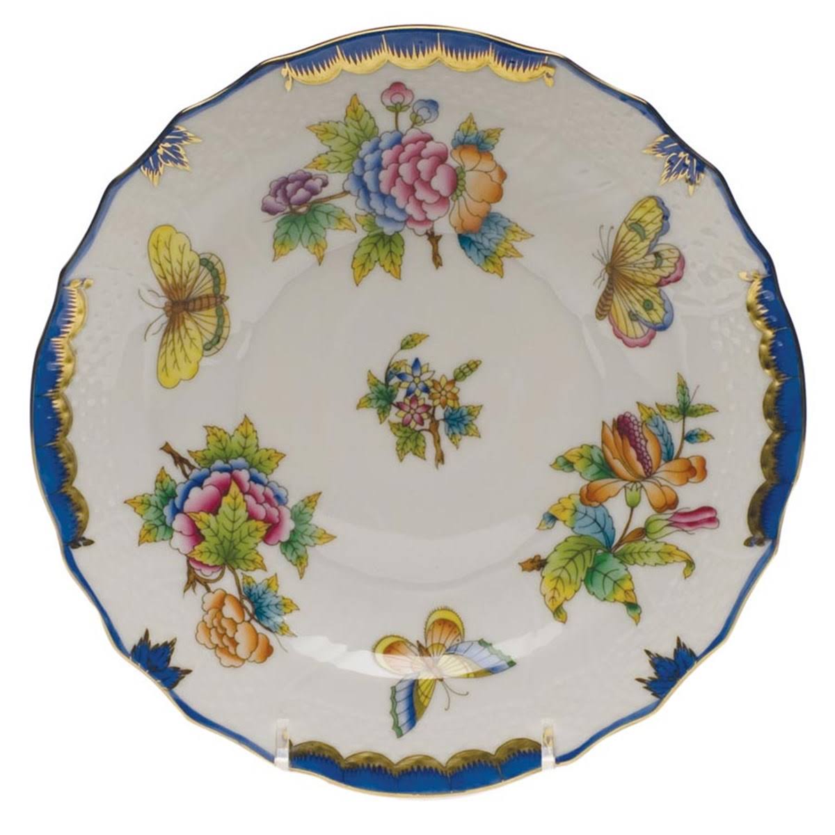 Blue Border Salad Plate S938089