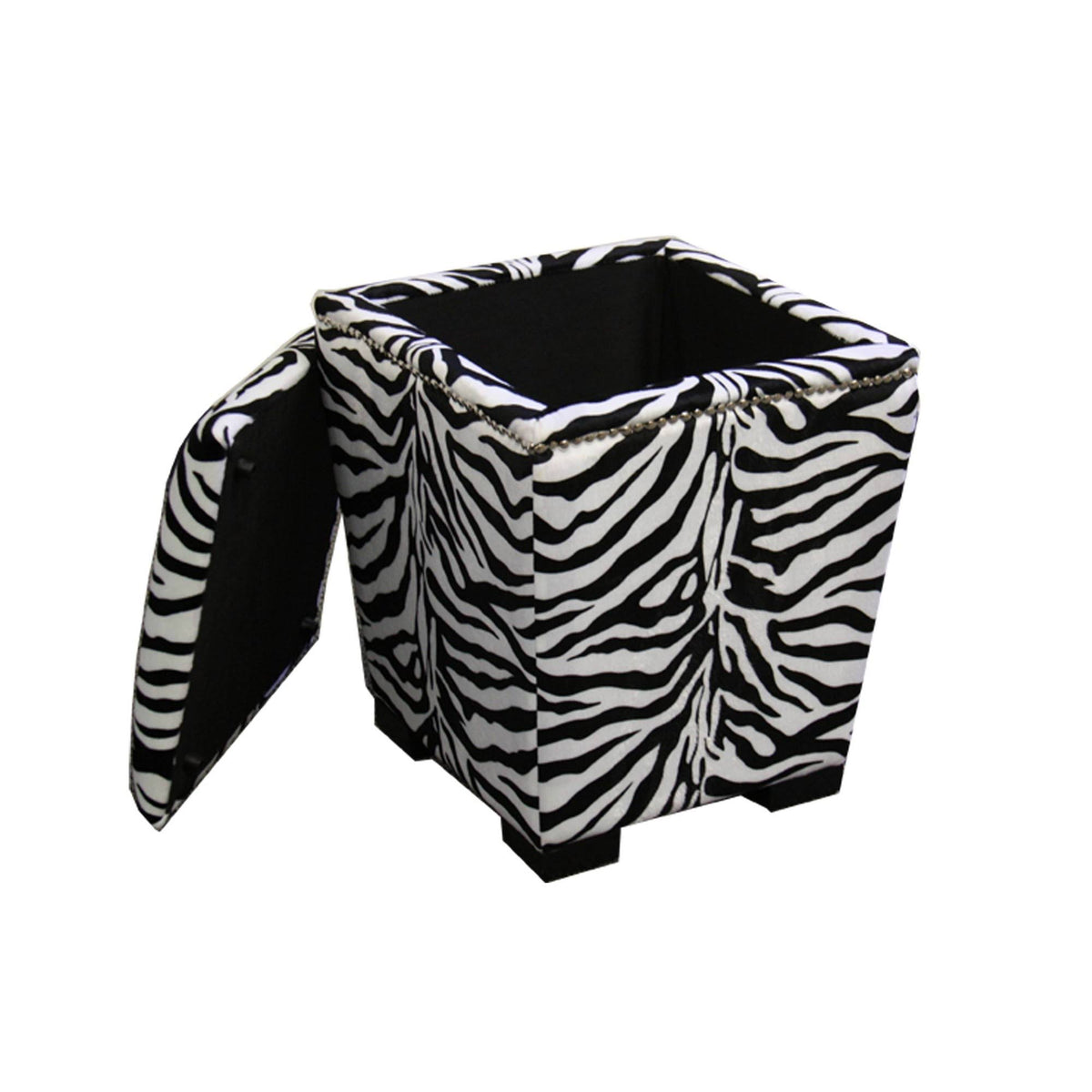 Zebra Storage Ottoman I942