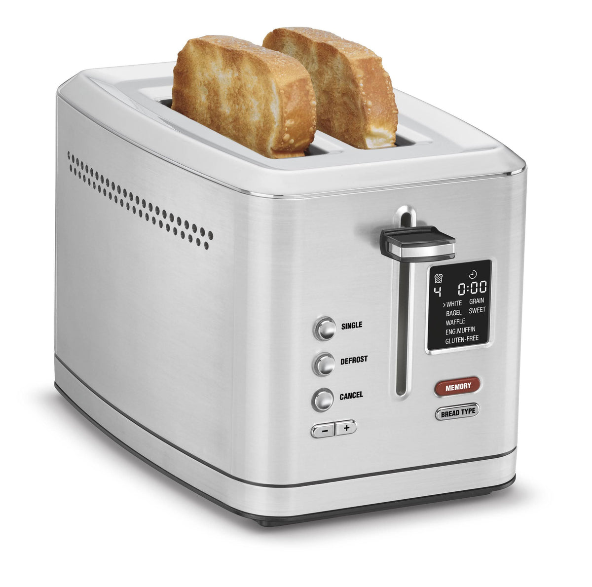 2-Slice Digital Toaster, Silver A1389