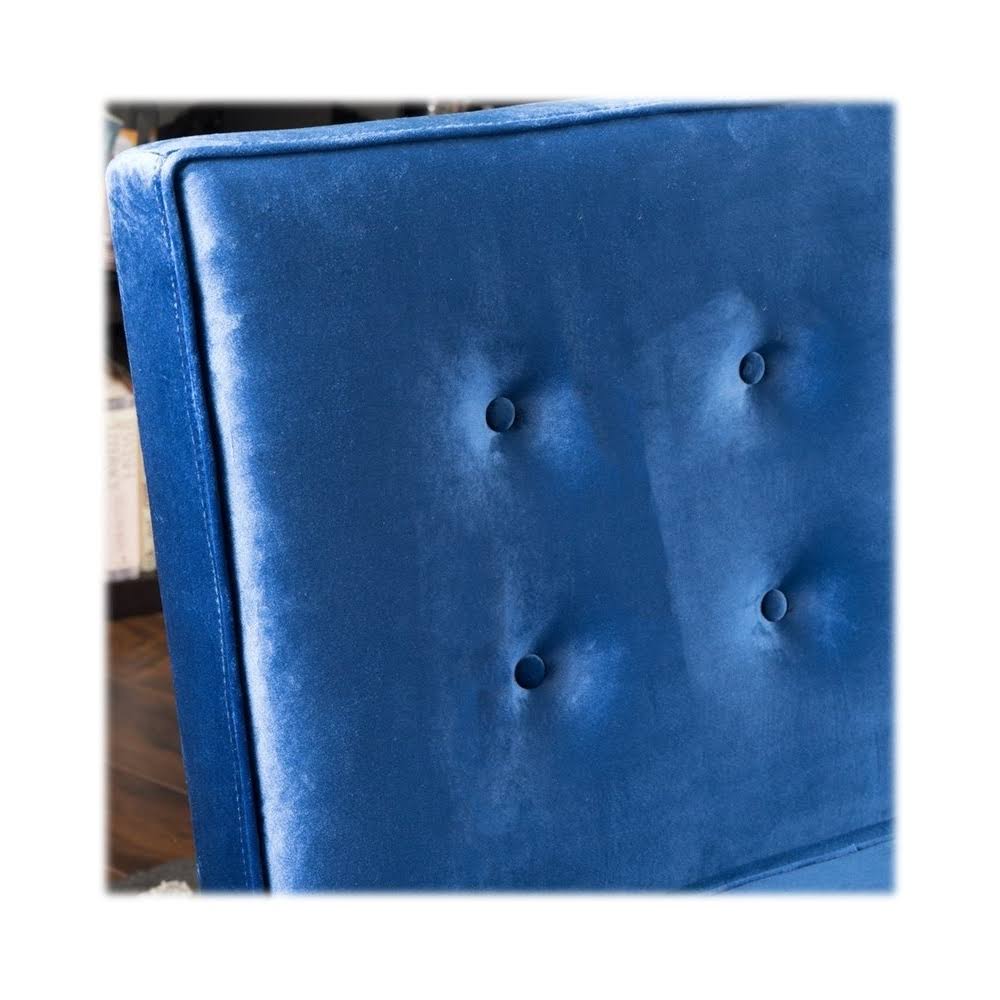 Navy Blue Armless Chair U91018