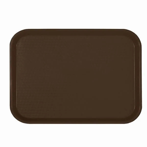 Brown Cafeteria Fast Food Trays Box/12 Y622930