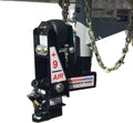 Gooseneck Air Hitch & Coupler, Round 3-15/16" Angled Pin 30K Coupler 9" Offset K905866
