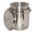 36 qt. Stainless Steel Pot with Basket and Lid M86554