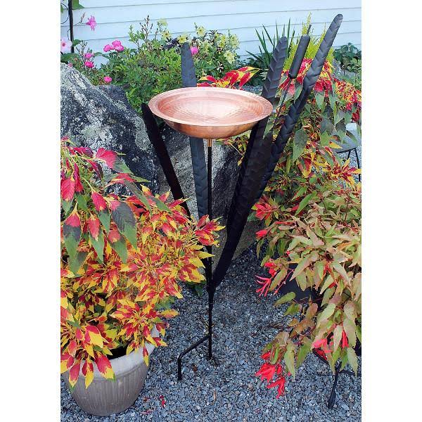 Double Cattail Birdbath B794946