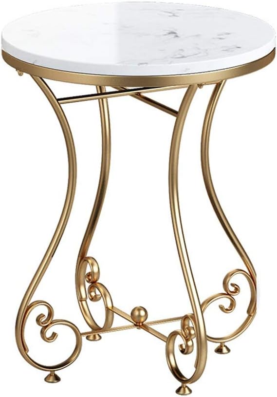 Marble Coffee Table with Iron Frame Z973978