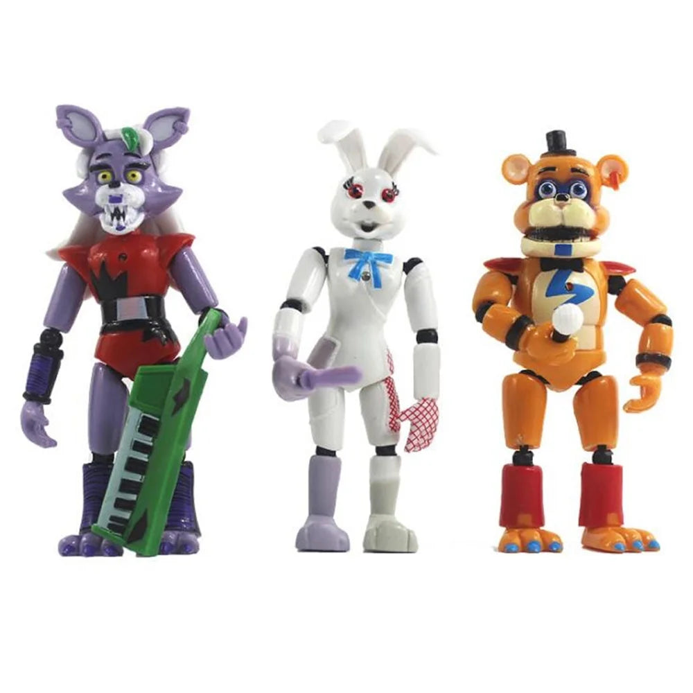 10Pcs FNAF Action Figures Gift Toys U66128