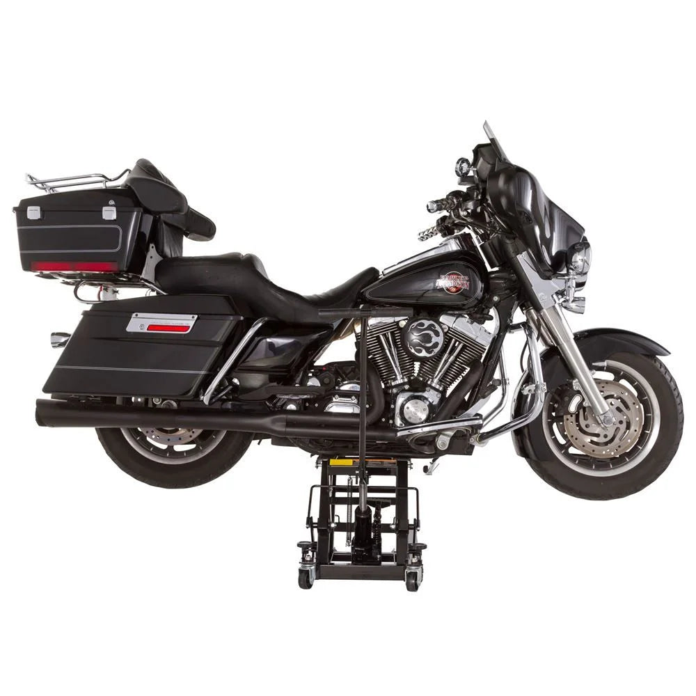 Black Widow Foot-Operated Motorcycle or ATV Lift Jack Stand H542