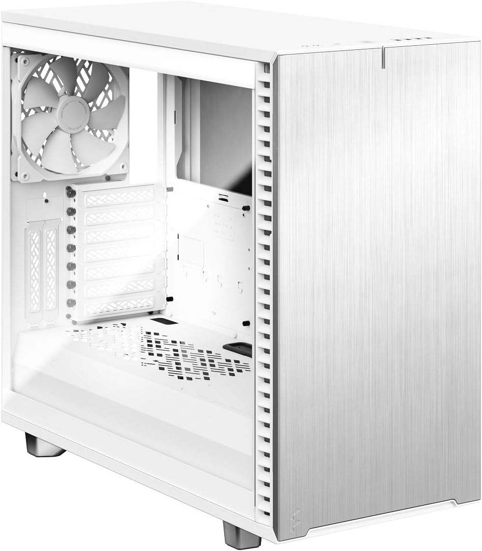 Black Brushed Aluminum/Steel Mid Tower Computer Case T41544