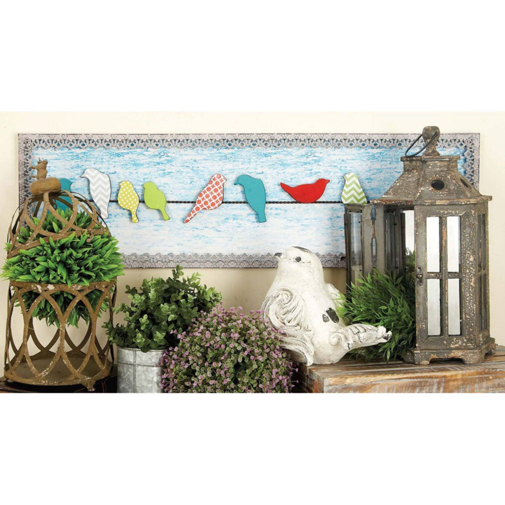 Metal Wood Wall Decor B82310