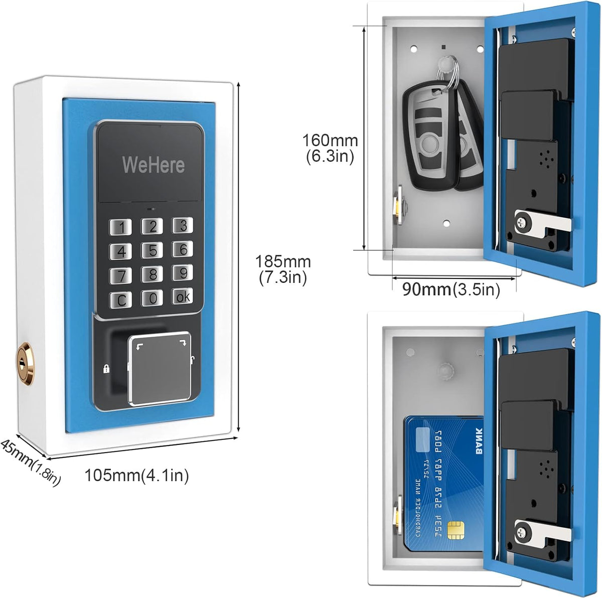 Key Lock Box Pack of 2 M734001