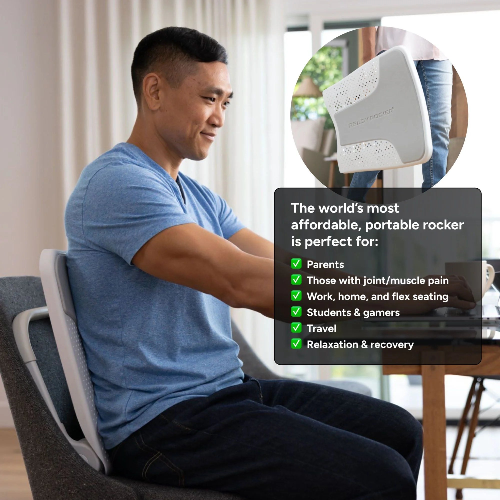 White Rocking Device E53390