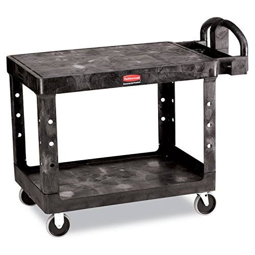 2-Shelf Utility Cart Flat Shelf C92883