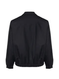 Giuliano Galiano Asher elasticated-trim zip-up jacket
