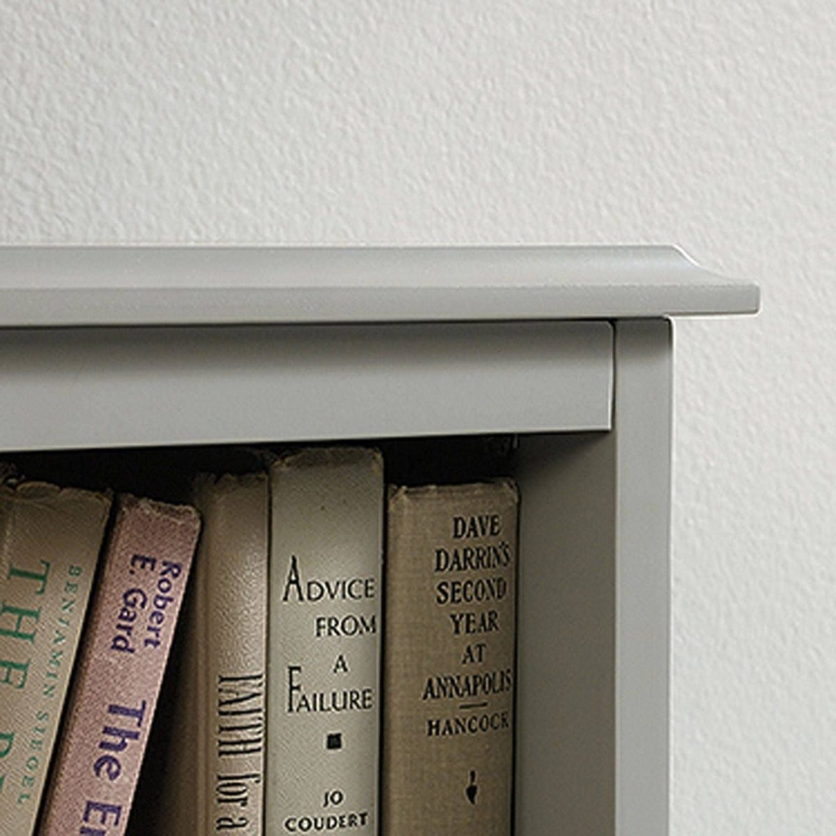 Gray 2-Shelf Accent Bookcase R395824