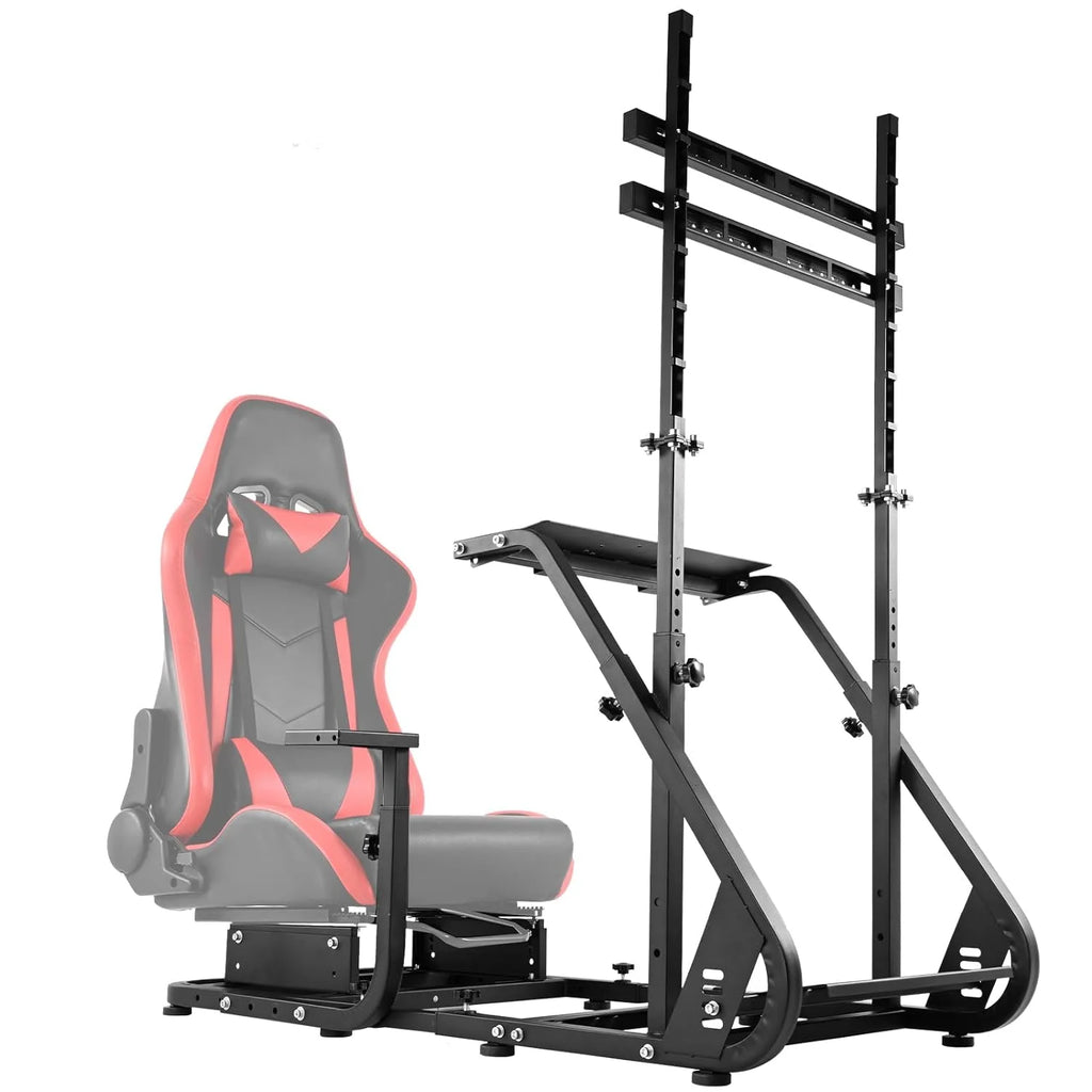 Racing Simulator Cockpit Wheel Stand with Monitor Stand O662527