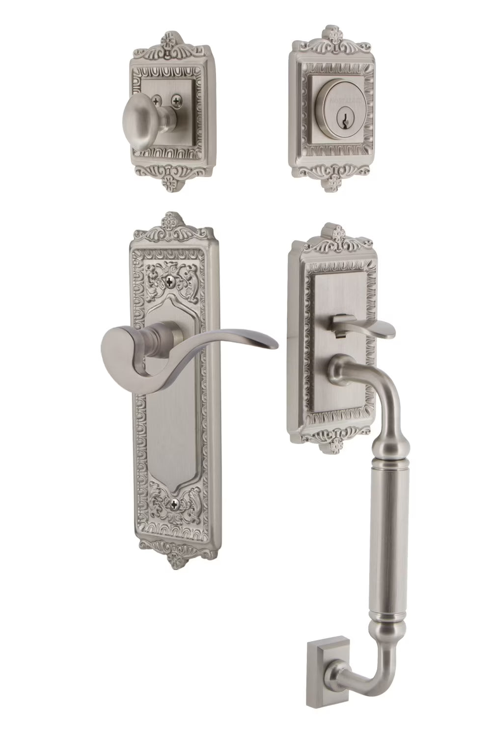Egg & Dart Right Handed Sectional Single S594559