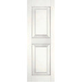 White Raised Panel Shutters Pair O275100