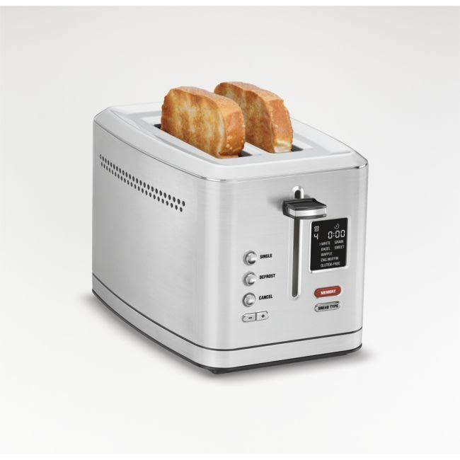 2-Slice Digital Toaster, Silver A1389