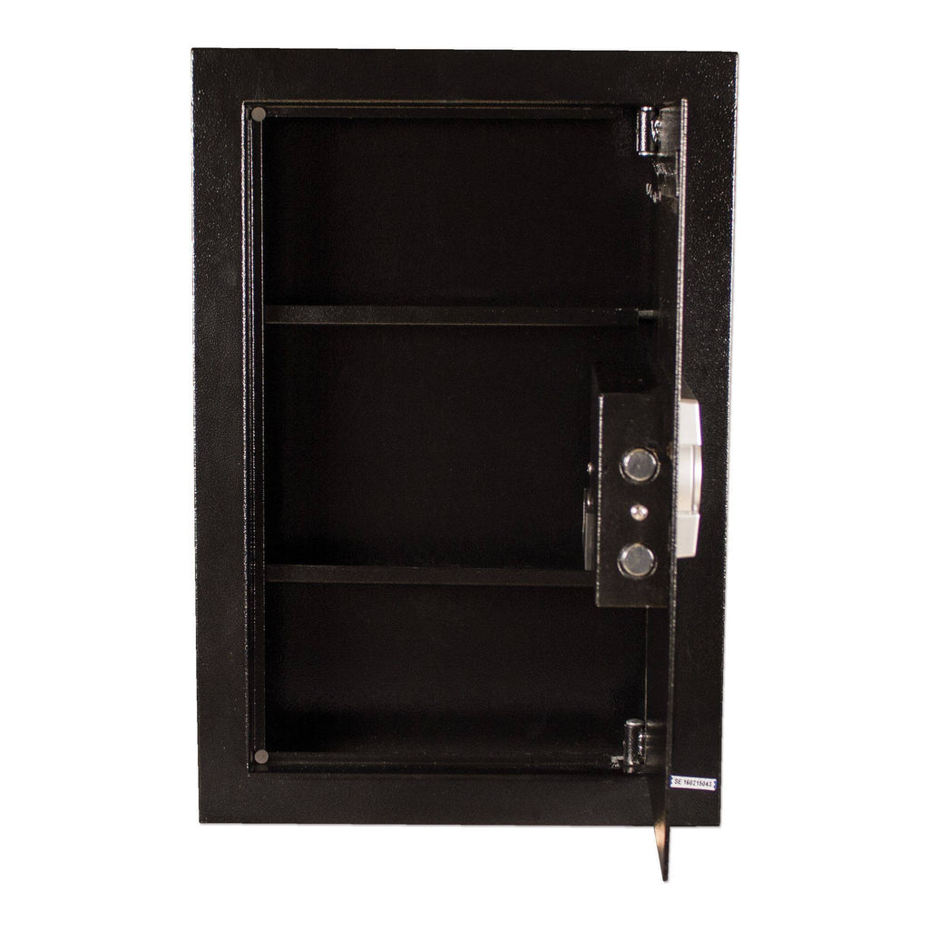 Steel Wall Safe with Electronic Lock A534954