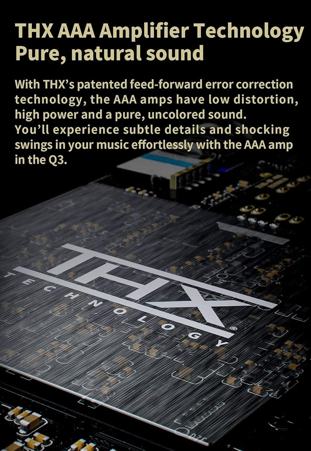 FiiO Q3 Headphone Amplifier with THX AAA Amp Technology K65656