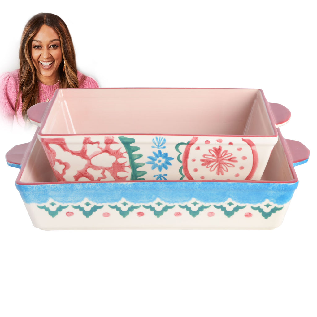 2-Piece Stoneware Bakeware Set F305