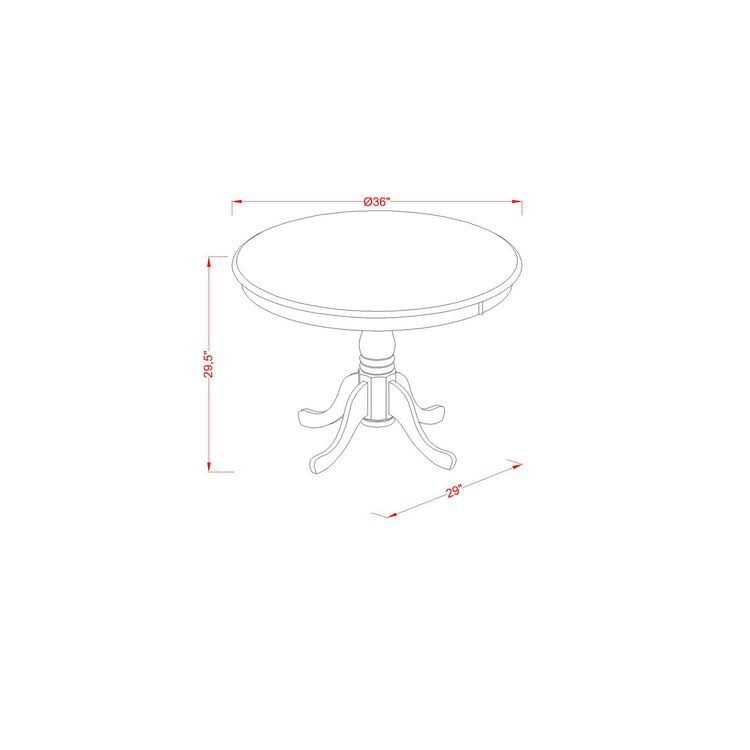 5 PC Kitchen Table Set E74968