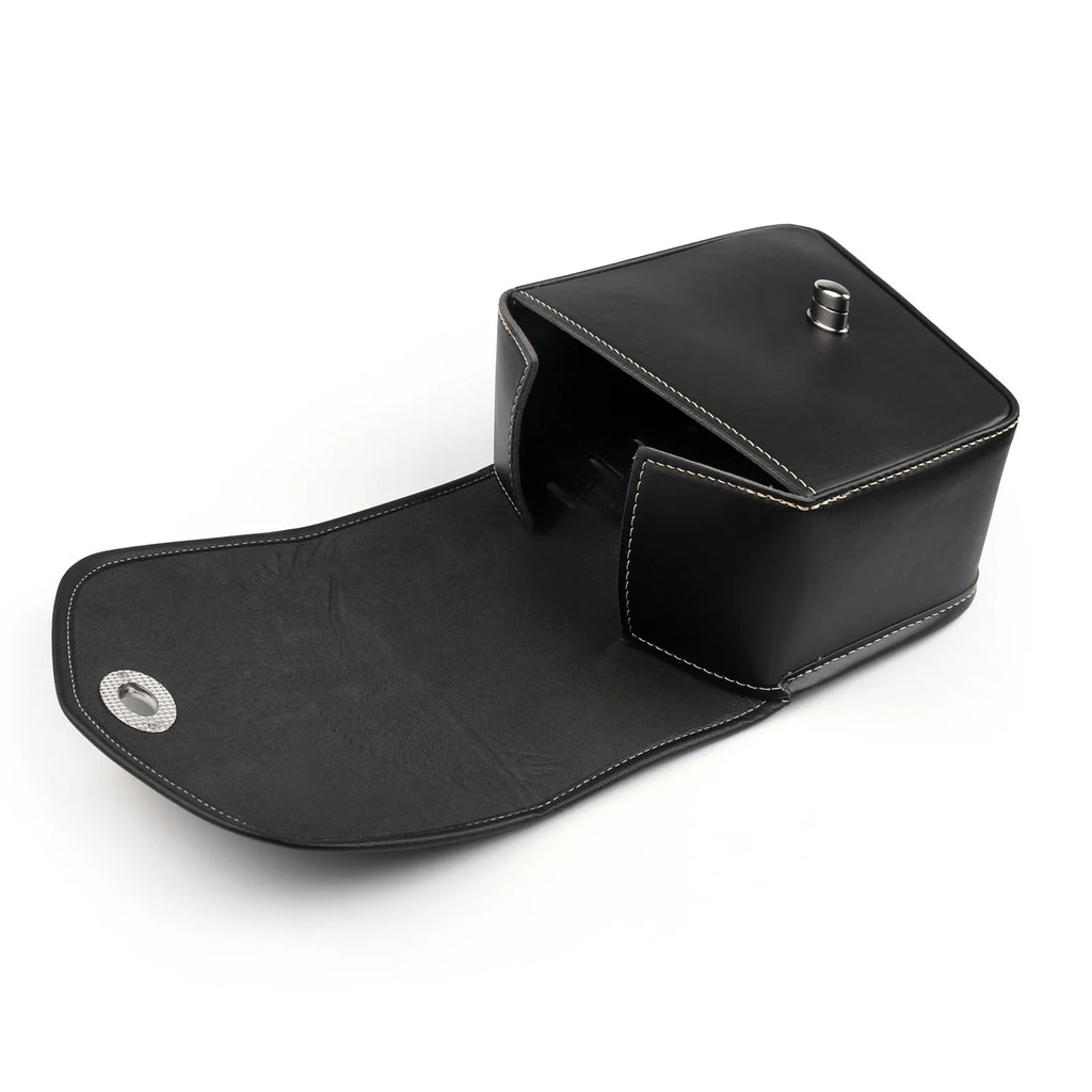 Leather Left Side Saddlebag For Sportster XL 883 XL 1200 K50033