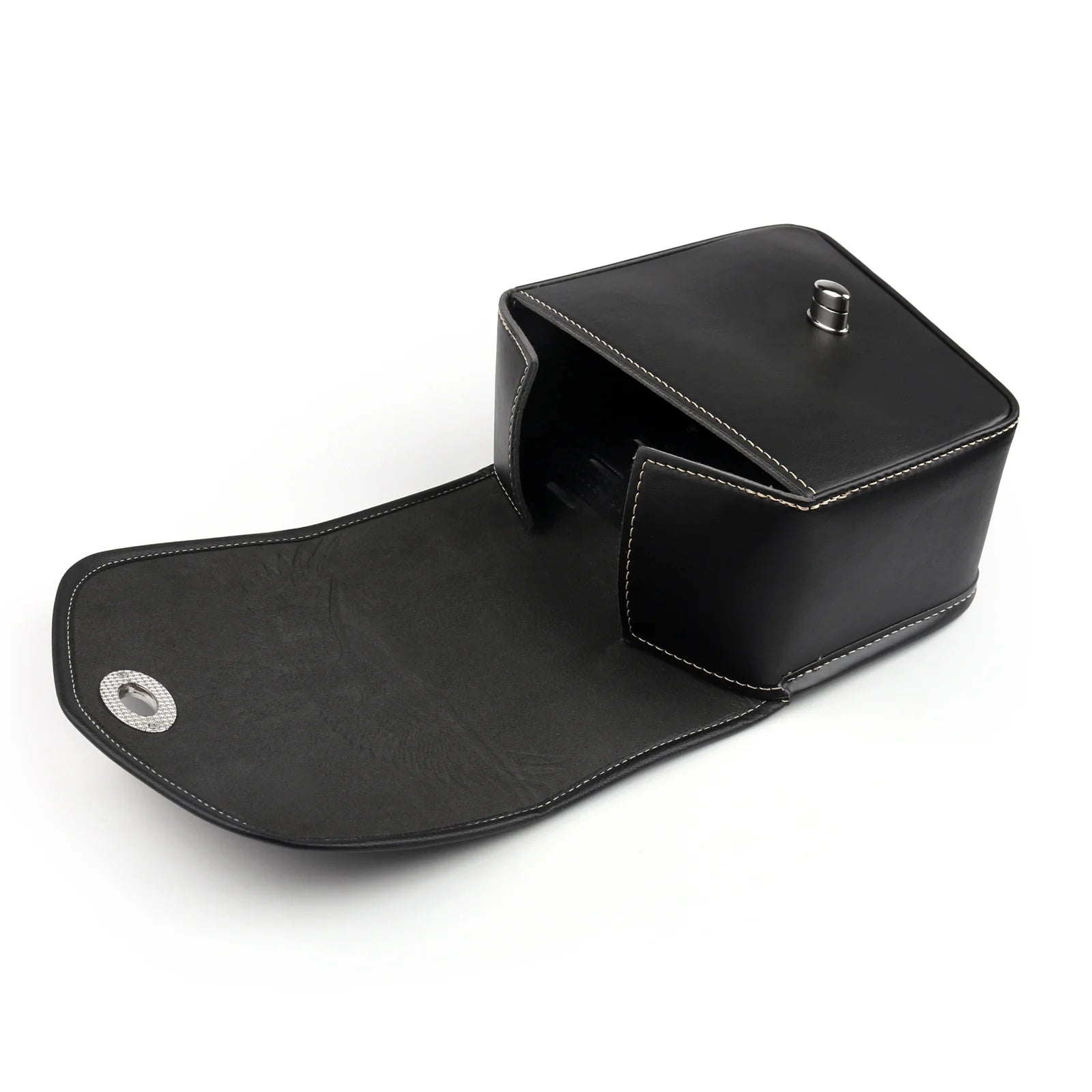 Leather Left Side Saddlebag For Sportster XL 883 XL 1200 K50033
