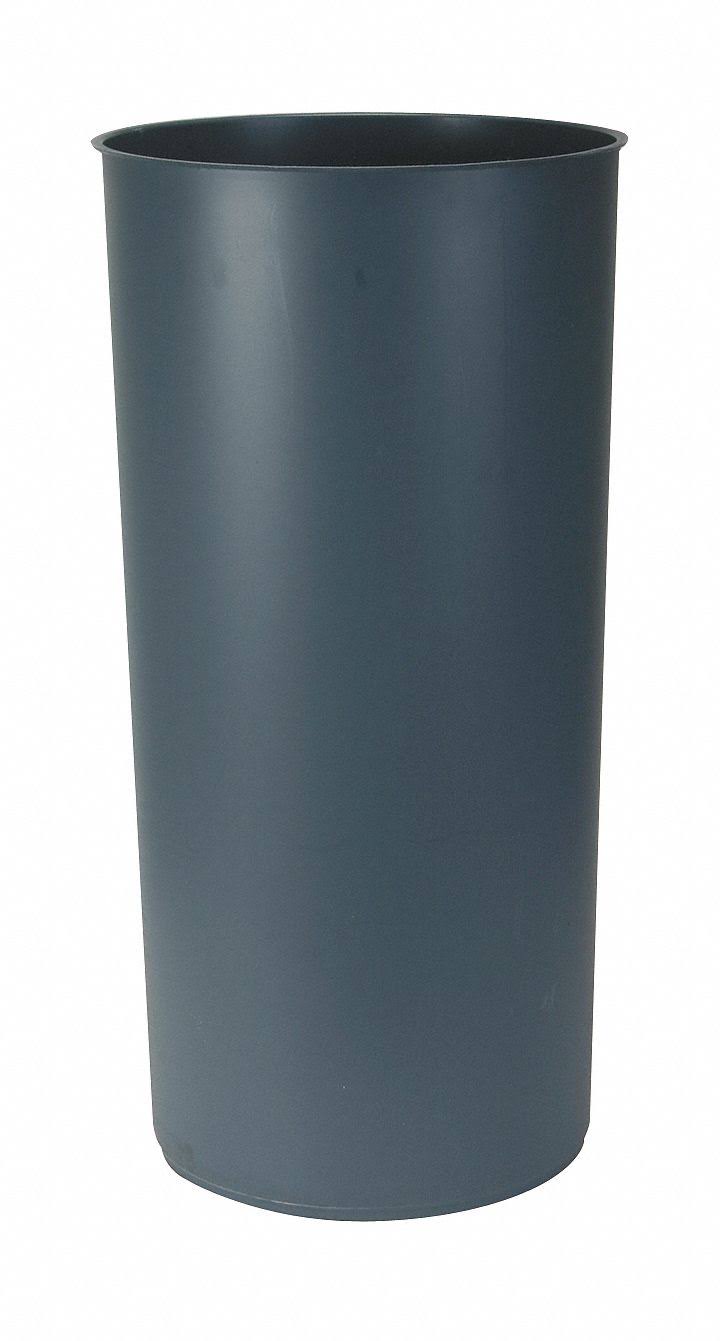 Gray Polyethylene Rigid Can Liner N553242