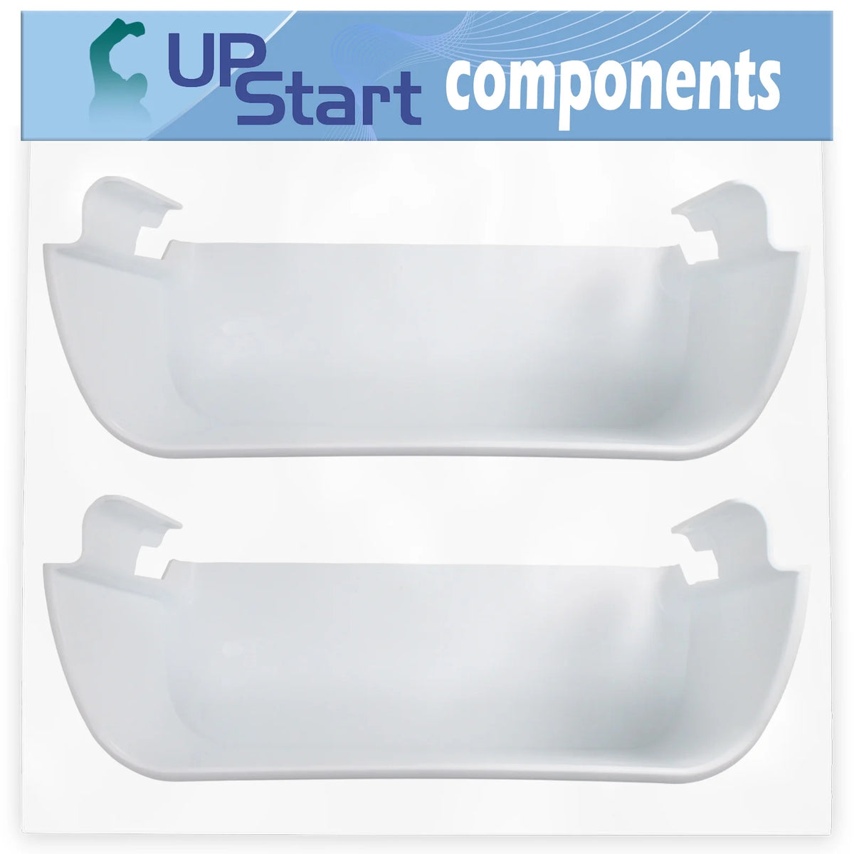 2-Pack Refrigerator Door Shelf Bin Replacement J274745