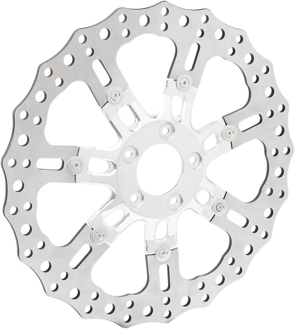 11.8in. Two-Piece Floating Front Brake Rotor Chrome I10661