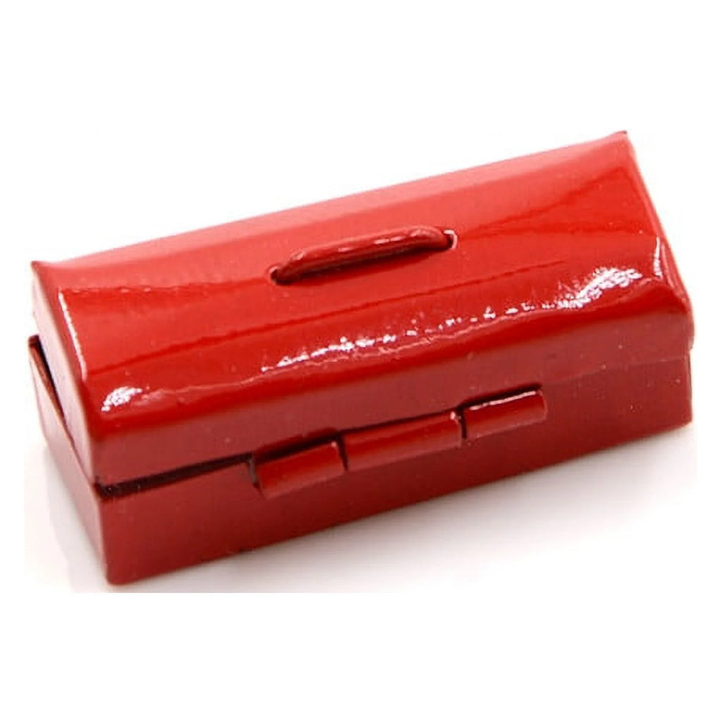 Red/Blue 1:12 Dollhouse Miniature Metal Tool Box Z7462