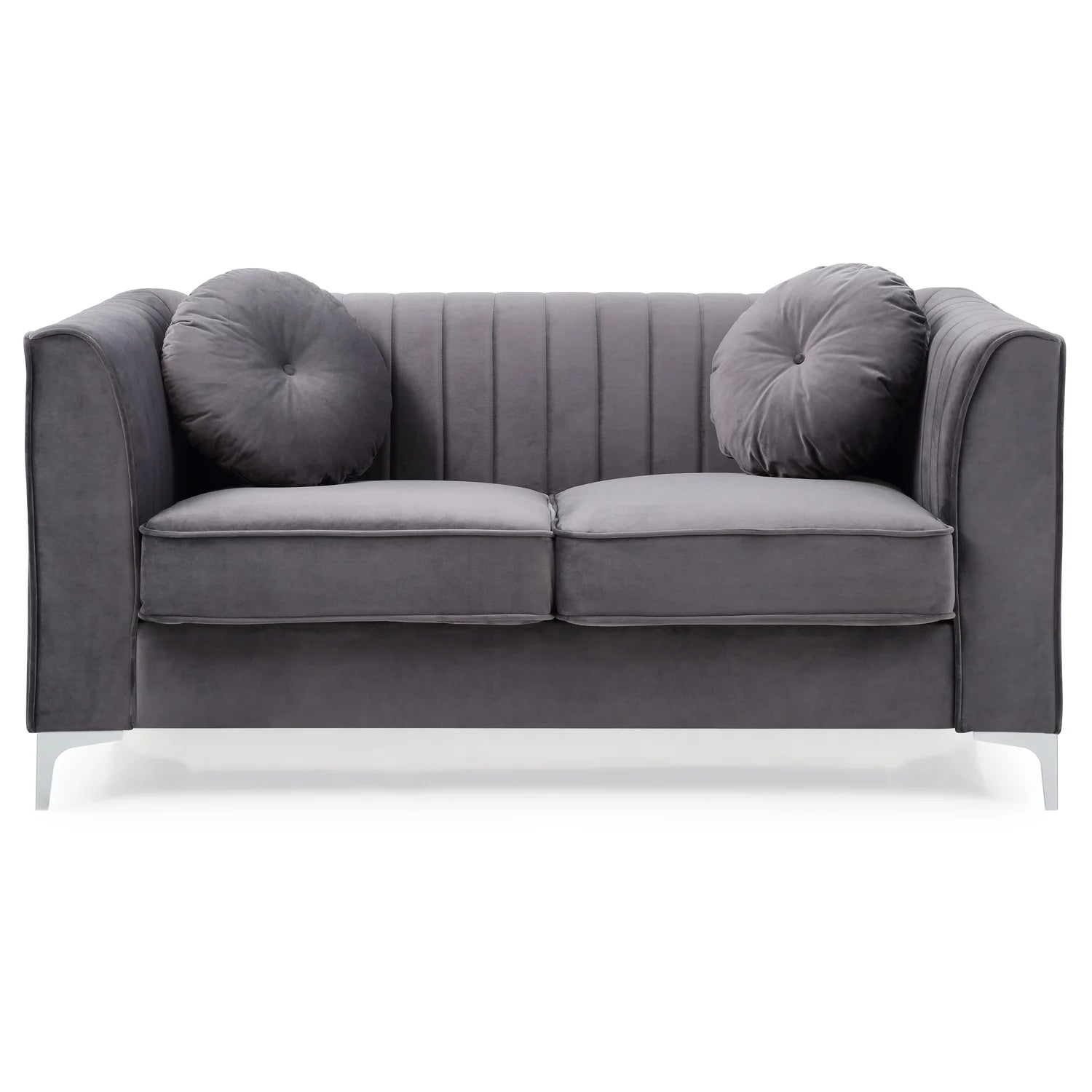 Gray Loveseat C421865
