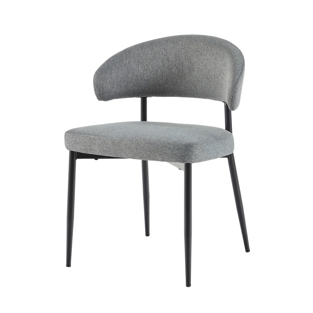 Charcoal Upholstered Dining Chair, Set of 2 W953212