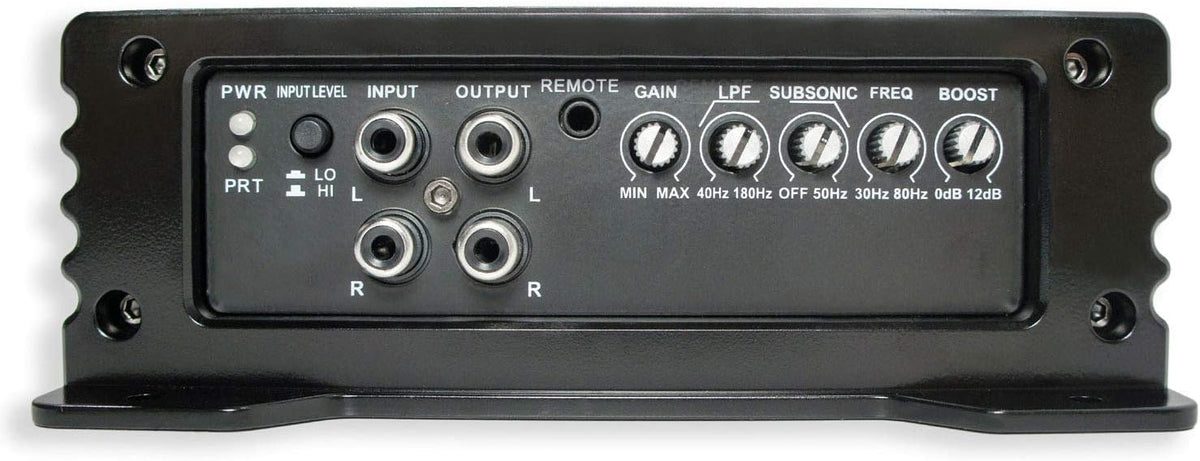 6.75 Loaded Sealed Sub Box Bundle with Amplifier & Amp Kit A59441