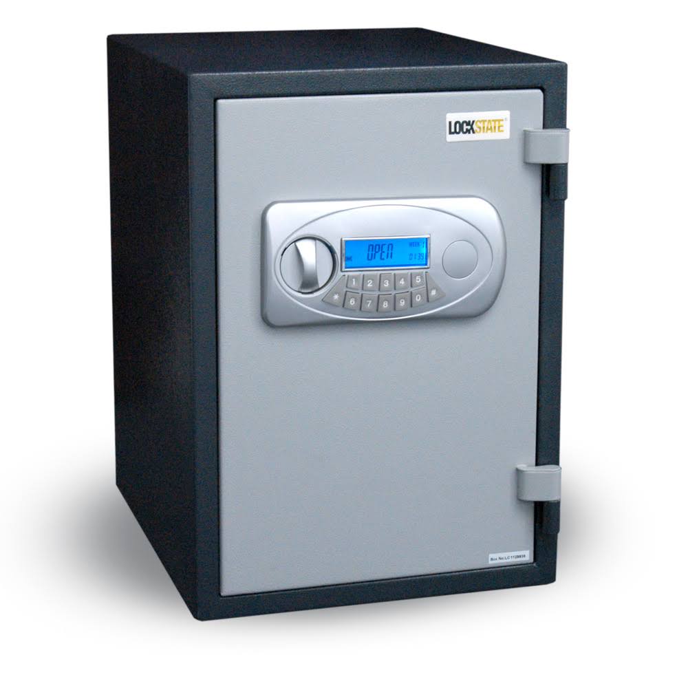 Steel Wall Safe with Electronic Lock A534954