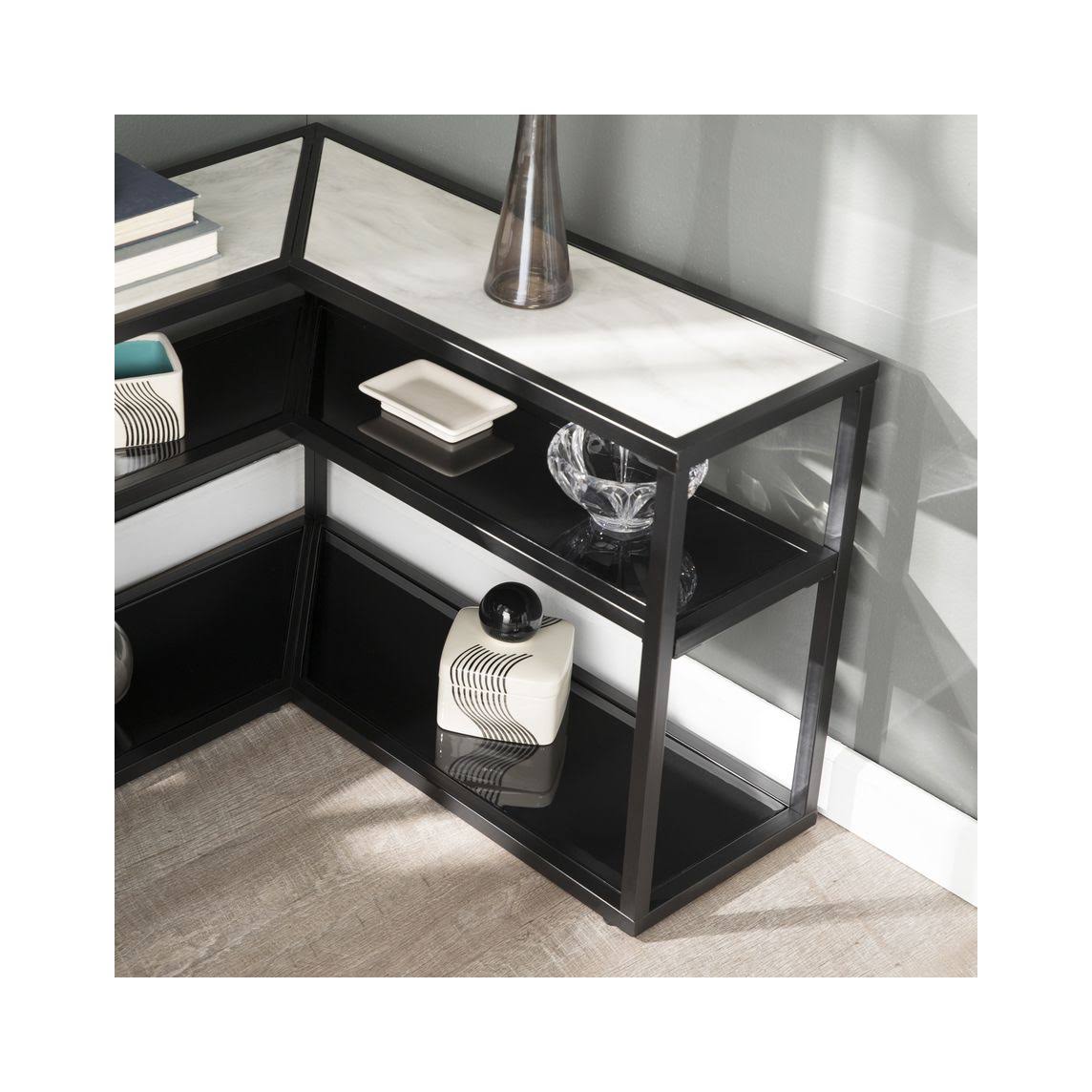 Faux Marble Wrap Around Table C593939