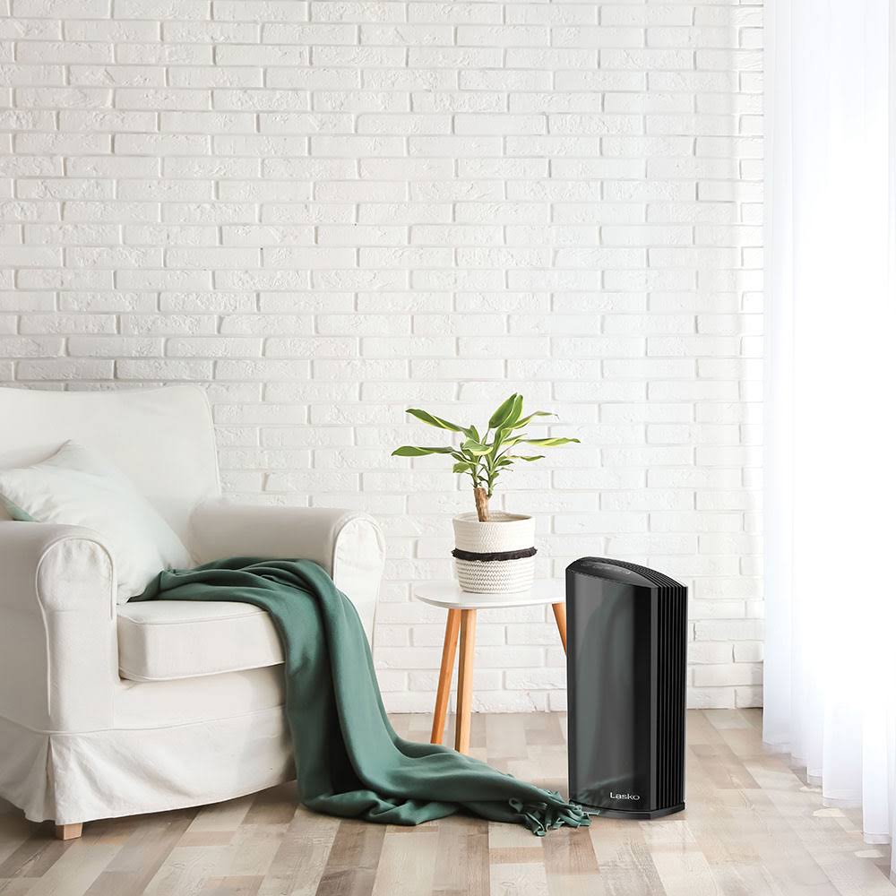 Black HEPA Filter Tower Air Purifier J964068