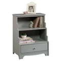 Gray 2-Shelf Accent Bookcase R395824