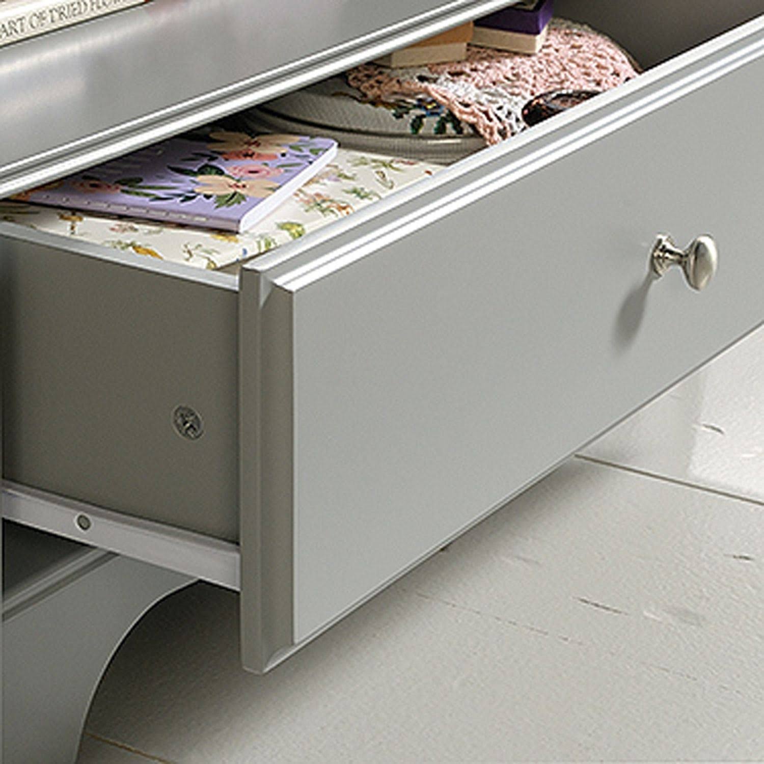 Gray 2-Shelf Accent Bookcase R395824