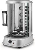 Stainless Steel Countertop Rotisserie Oven with Bake Ware Skewers T871