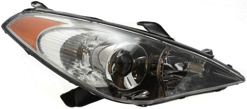 2004 2005 2006 Toyota Solara Head Light Assembly Driver Side with Bulbs K67430