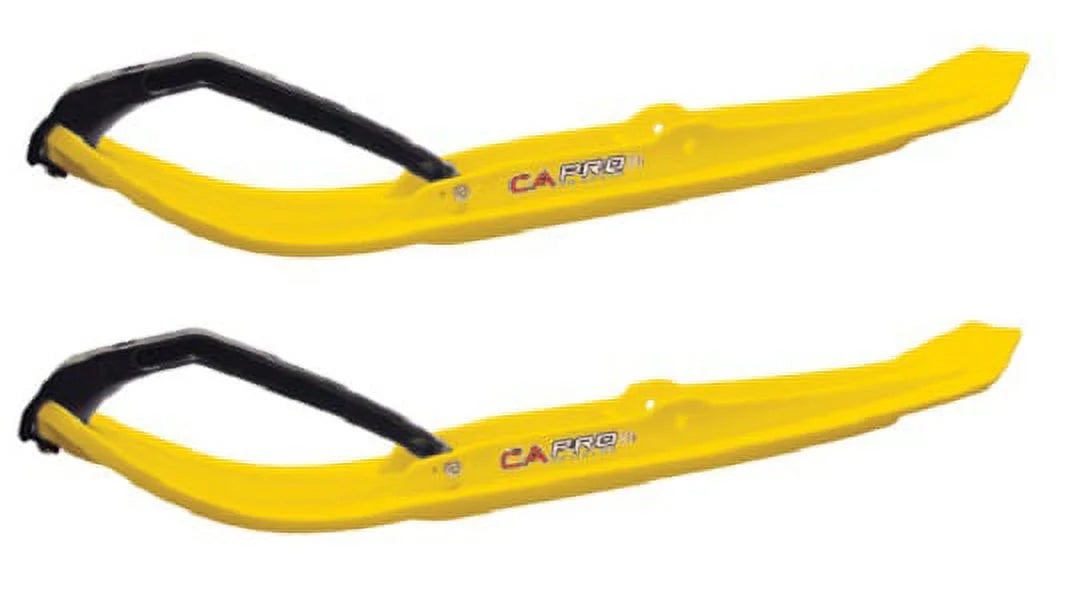 Yellow MTX Snowmobile Skis Complete Kit I1709