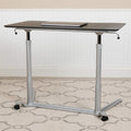Black Ergonomic Computer Desk D1627