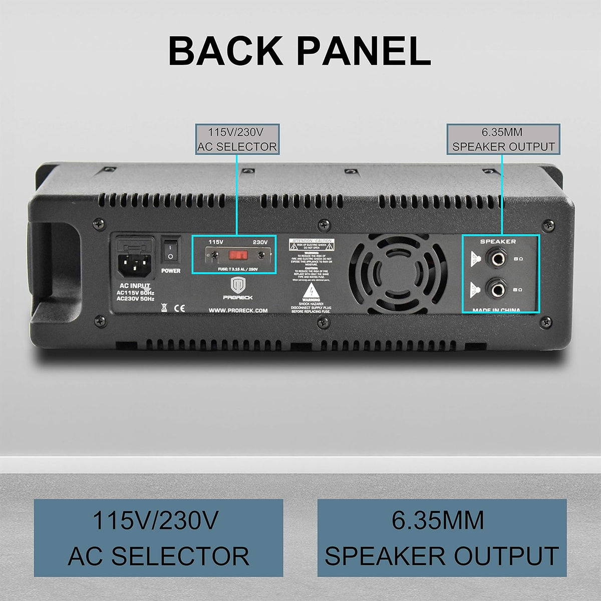 8 Channel Powered Mixer with Built In Effects & USB Audio Interface C7827