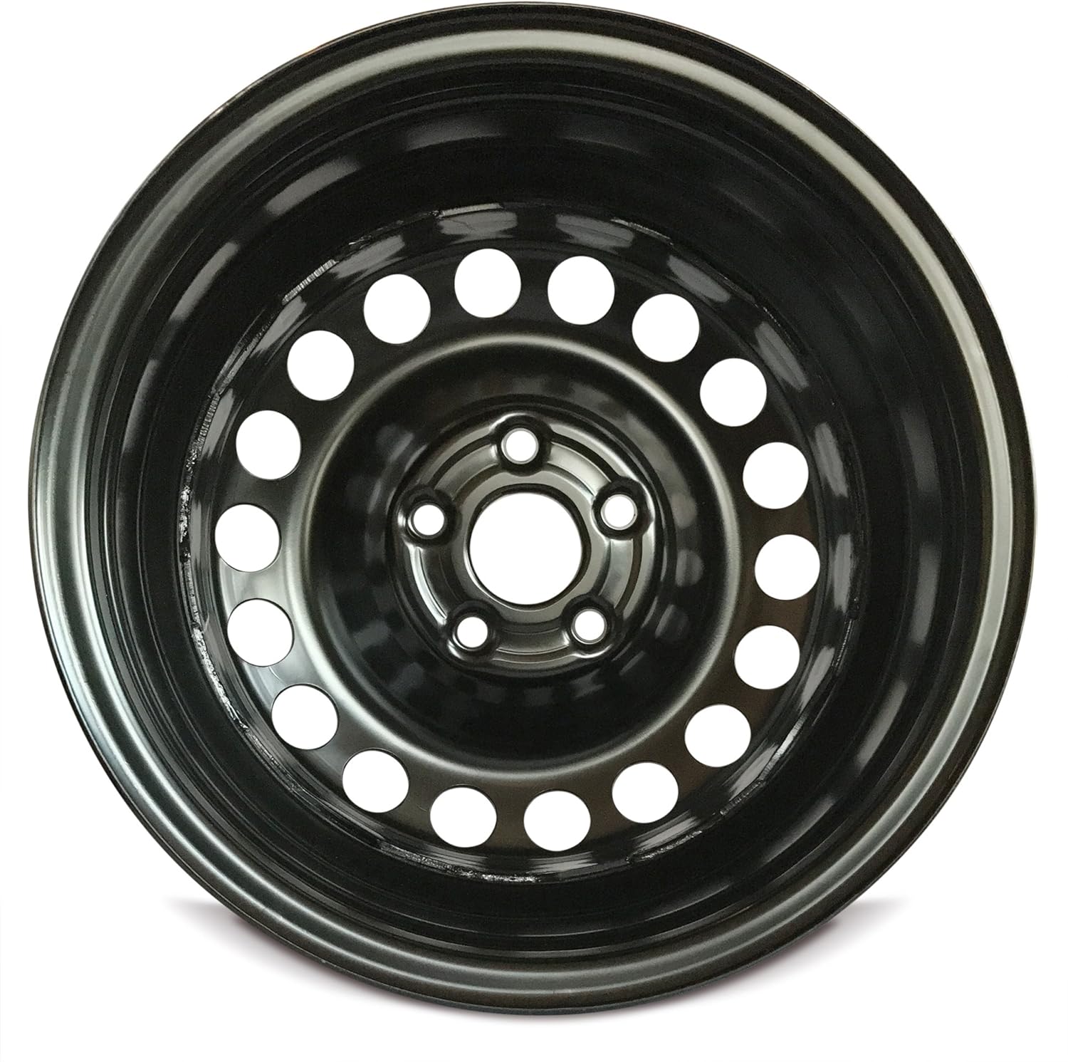 15 Inch 5 Lug Black Steel Rim Y63521