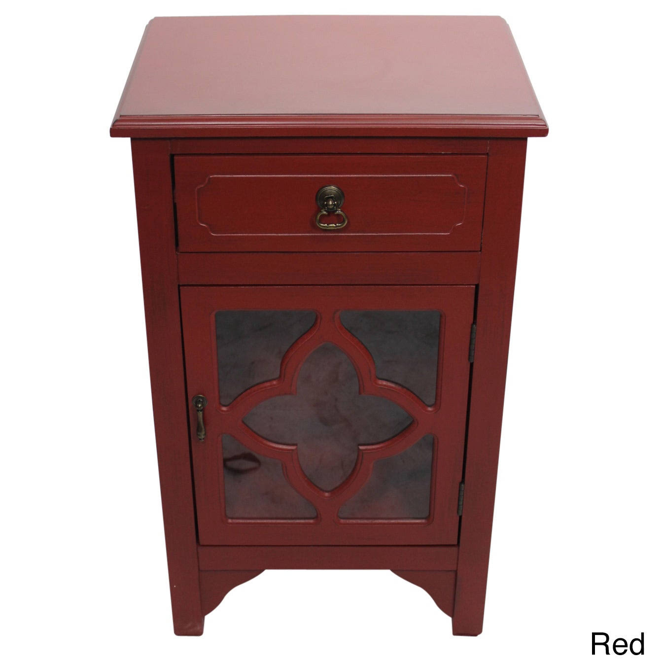 Blue 1 Drawer Accent Cabinet T8923