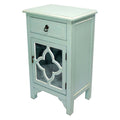 Blue 1 Drawer Accent Cabinet T8923