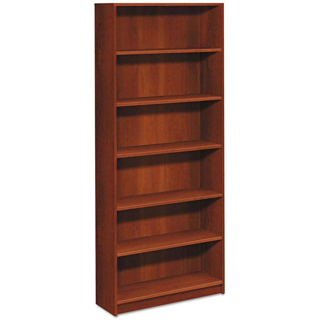 Cognac Six Shelf Bookcase S612761