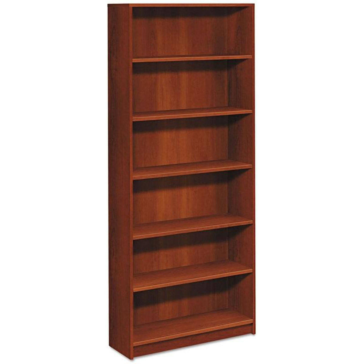 Cognac Six Shelf Bookcase S612761
